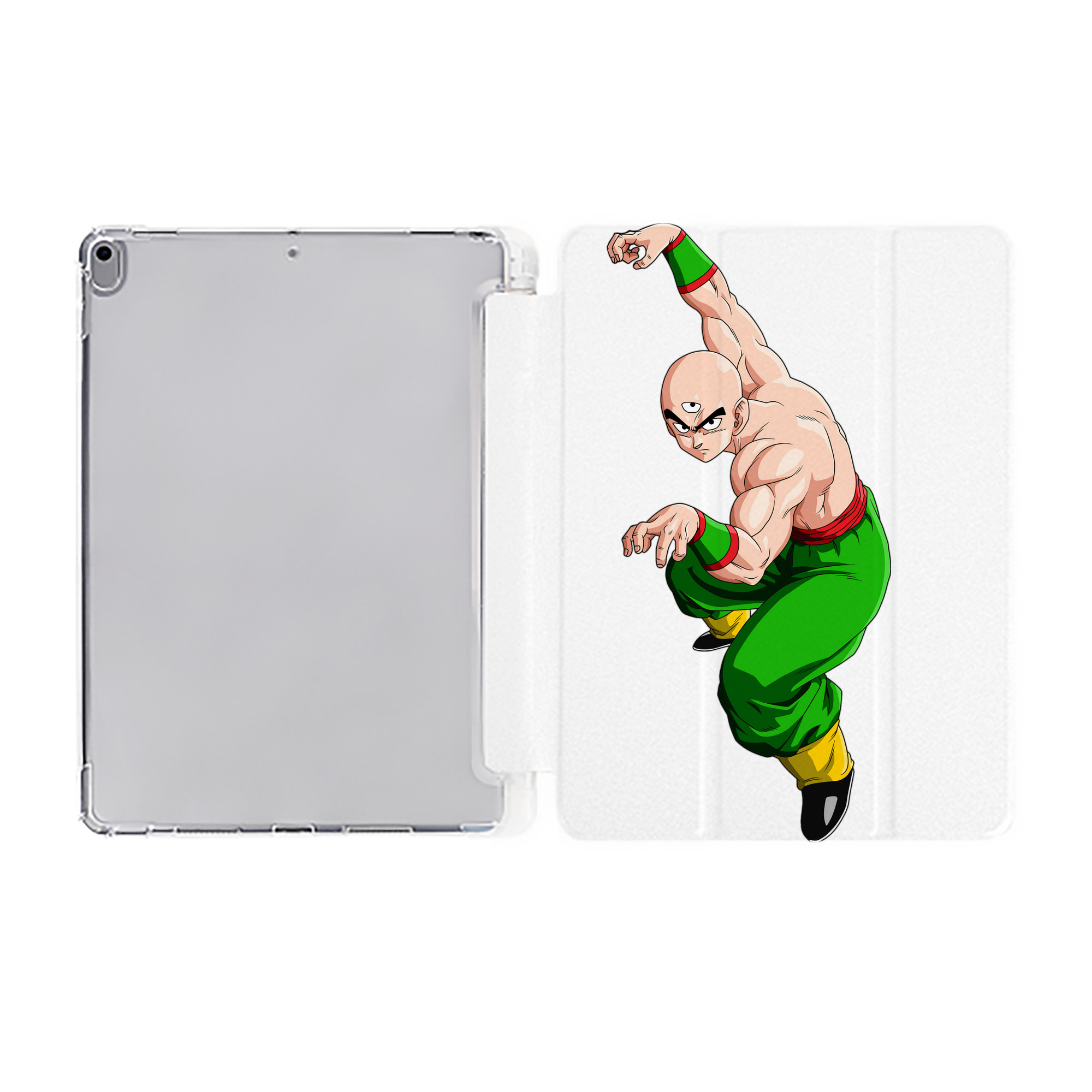 （画像用） ドラゴンボール DRAGON BALL IPad ケース ペン収納付き 三つ折りスタンド PUレザー×シリコン 対応機種9.5/10.5/10.9インチ